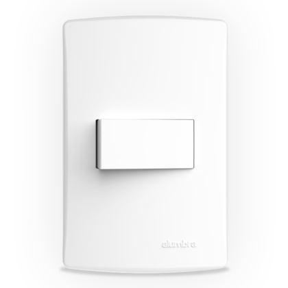 1 INTERRUPTOR PARALELO C/PLACA 4X2 BR BIANCOPRO 1 INTERRUPTOR PARALELO C/PLACA 4X2 BR BIANCOPRO