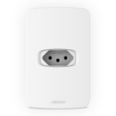 1 TOMADA 10A C/PLACA 4X2 BR GRACIA 1 TOMADA 10A C/PLACA 4X2 BR GRACIA