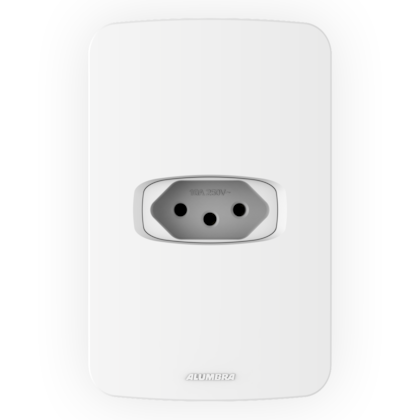 1 TOMADA 20A C/PLACA 4X2 BR GRACIA 1 TOMADA 20A C/PLACA 4X2 BR GRACIA