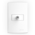 1 TOMADA COAXIAL C/PLACA 4X2 BR BIANCOPRO 1 TOMADA COAXIAL C/PLACA 4X2 BR BIANCOPRO