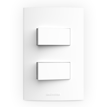 2 INT.SIMP. 10A 250V C/PL.4X2 BR INOVAPRO 2 INT.SIMP. 10A 250V C/PL.4X2 BR INOVAPRO