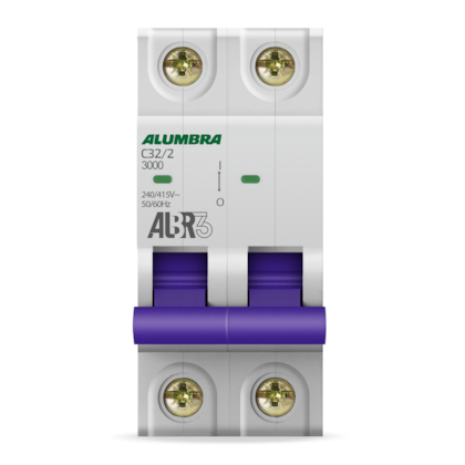 DISJUNTOR BIPOLAR ALBR3 C32/2 DISJUNTOR BIPOLAR ALBR3 C32/2
