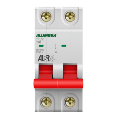 DISJUNTOR BIPOLAR ALBR6 C10/2