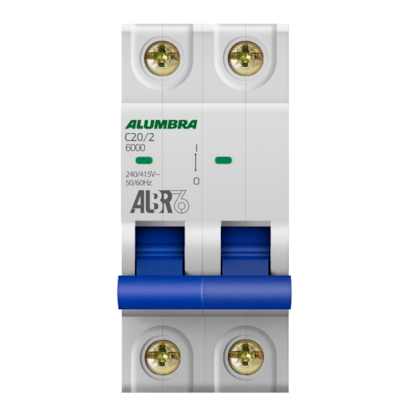 DISJUNTOR BIPOLAR ALBR6 C20/2