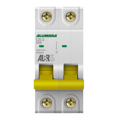 DISJUNTOR BIPOLAR ALBR6 C25/2