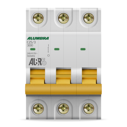 DISJUNTOR TRIPOLAR ALBR3 C25/3 DISJUNTOR TRIPOLAR ALBR3 C25/3