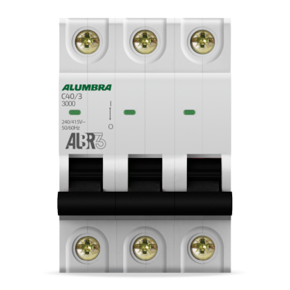 DISJUNTOR TRIPOLAR ALBR3 C40/3 DISJUNTOR TRIPOLAR ALBR3 C40/3