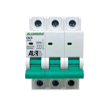 DISJUNTOR TRIPOLAR ALBR3 C6/3 DISJUNTOR TRIPOLAR ALBR3 C6/3