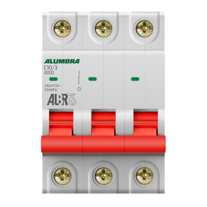 DISJUNTOR TRIPOLAR ALBR6 C10/3