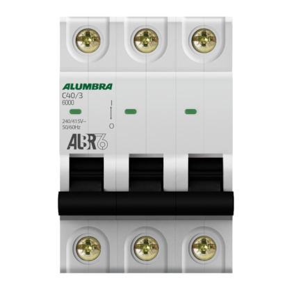 DISJUNTOR TRIPOLAR ALBR6 C40/3