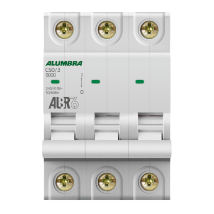 DISJUNTOR TRIPOLAR ALBR6 C50/3