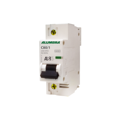 DISJUNTOR UNIP. ALBR6 C80/1