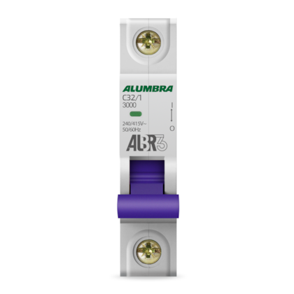 DISJUNTOR UNIPOLAR ALBR3 C32/1 DISJUNTOR UNIPOLAR ALBR3 C32/1