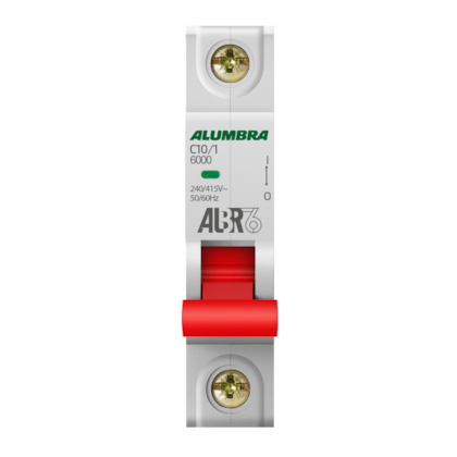 DISJUNTOR UNIPOLAR ALBR6 C10/1