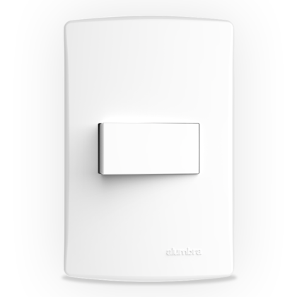 INT.SIMPLES 10A-250V C/PL 4X2BR BIANCOPRO INT.SIMPLES 10A-250V C/PL 4X2BR BIANCOPRO