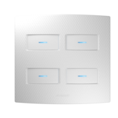 INTERRUPTOR INTELIGENTE 4 MÓD. 4X4 BRANCO MURANO