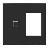 INTERRUPTOR INTELIGENTE WI-FI TOUCH 1 MÓDULO  + 3 POSTOS 4x4 VIVAX INTERRUPTOR INTELIGENTE WI-FI TOUCH 1 MÓDULO  + 3 POSTOS 4x4 VIVAX