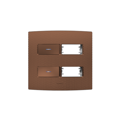 INTERRUPTOR INTELIGENTE WI-FI TOUCH 2 MÓDULOS + 2 POSTOS 4x4 BRANCO MURANO