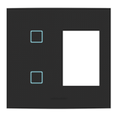 INTERRUPTOR INTELIGENTE WI-FI TOUCH 2 MÓDULOS  + 3 POSTOS 4x4 VIVAX INTERRUPTOR INTELIGENTE WI-FI TOUCH 2 MÓDULOS  + 3 POSTOS 4x4 VIVAX