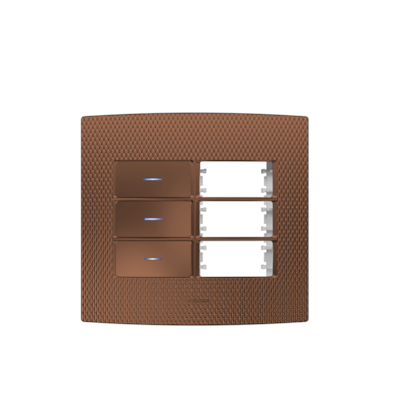 INTERRUPTOR INTELIGENTE WI-FI TOUCH 3 MÓDULOS + 3 POSTOS 4x4 BRANCO MURANO