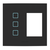 INTERRUPTOR INTELIGENTE WI-FI TOUCH 3 MÓDULOS + 3 POSTOS 4x4 VIVAX INTERRUPTOR INTELIGENTE WI-FI TOUCH 3 MÓDULOS + 3 POSTOS 4x4 VIVAX