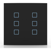 INTERRUPTOR  INTELIGENTE WI-FI TOUCH 6 MÓDULOS 4x4 VIVAX INTERRUPTOR  INTELIGENTE WI-FI TOUCH 6 MÓDULOS 4x4 VIVAX