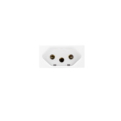 MÓDULO DE TOMADA 2P+T 20A BRANCO SIENA MATTE