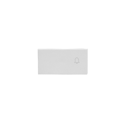 MÓDULO PULSADOR CAMPAINHA BRANCO SIENA MATTE