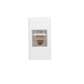 MÓDULO TOMADA RJ 45 CAT 6e* MURANO BRANCA