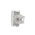 MÓDULO TOMADA RJ 45 CAT 6e* MURANO BRANCA