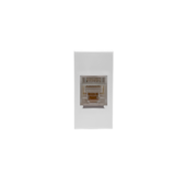 MÓDULO TOMADA RJ45 CAT 6E BRANCO SIENA MATTE