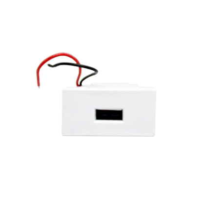 MÓDULO TOMADA USB 2A BRANCO SIENA MATTE