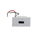 MÓDULO TOMADA USB 2A BRANCO SIENA MATTE