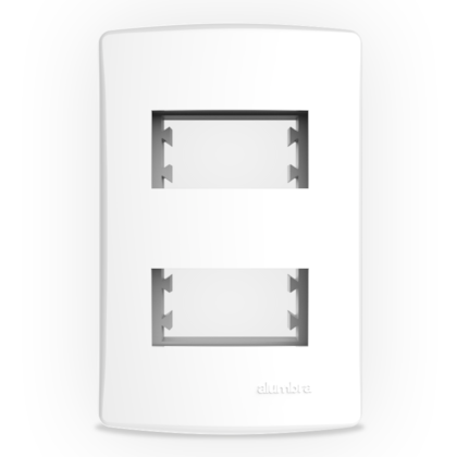 PL 4X2 2MOD.DIST.C/ SUP.BR BIANCOPRO PL 4X2 2MOD.DIST.C/ SUP.BR BIANCOPRO