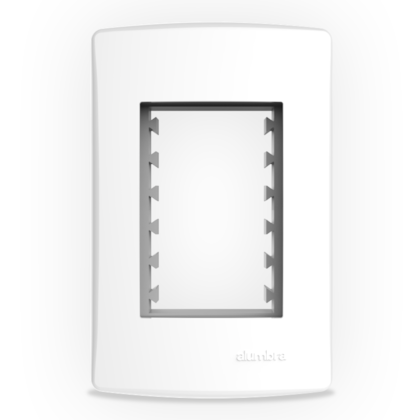 PL 4X2 3MOD. C/ SUP.BR BIANCOPRO PL 4X2 3MOD. C/ SUP.BR BIANCOPRO