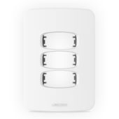 PLACA 4X2 3 MÓDULOS C/ SUPORTE GRACIA MAXX PLACA 4X2 3 MÓDULOS C/ SUPORTE GRACIA MAXX