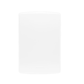 PLACA 4X2 CEGA C/ SUPORTE BRANCO SIENA MATTE