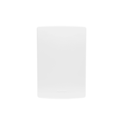 PLACA 4X2 CEGA C/ SUPORTE BRANCO SIENA MATTE