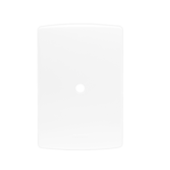 PLACA 4X2 SAÍDA DE FIO C/ SUPORTE BRANCO SIENA MATTE