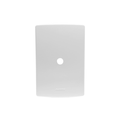 PLACA 4X2 SAÍDA DE FIO C/ SUPORTE BRANCO SIENA MATTE