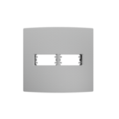 PLACA 4X4 2 MODULOS C/ SUPORTE  MURANO CORTEN PLACA 4X4 2 MODULOS C/ SUPORTE  MURANO CORTEN