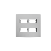 PLACA 4X4 4 MODULOS DIST. C/ SUPORTE  MURANO CORTEN PLACA 4X4 4 MODULOS DIST. C/ SUPORTE  MURANO CORTEN