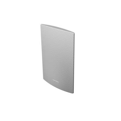 PLACA C/ SUP. 4X2 - CEGA MURANO PRETO MATTE