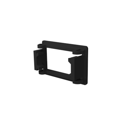 SUPORTE MÓDULO P/ CONDULETE PRETO