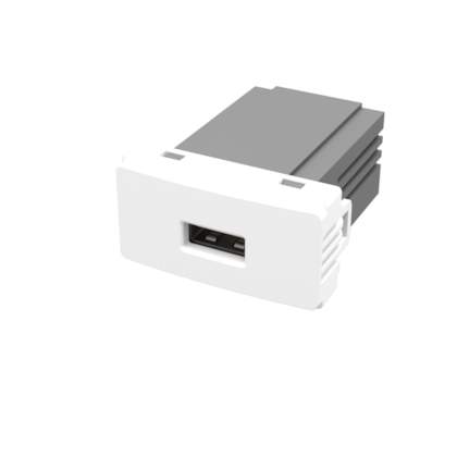 TOMADA USB 2A MURANO BRANCA